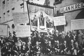 labor unions industrial revolution